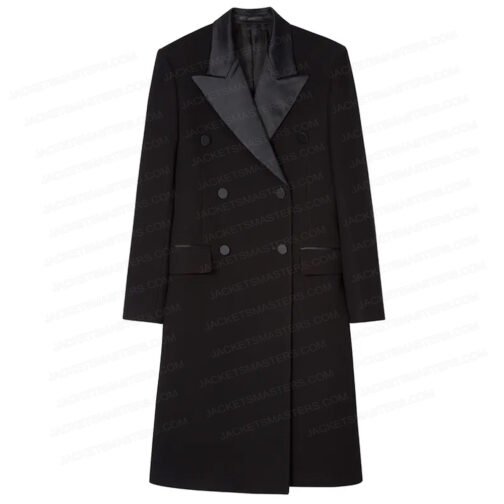 Doctor Who Jodie Whittaker Black Wool Coat