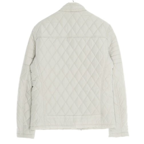 Joe Burrow White Quilted Bomber Jacket - Image 3