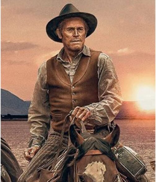 Dead for a Dollar Willem Dafoe Cowboy Vest - Image 2