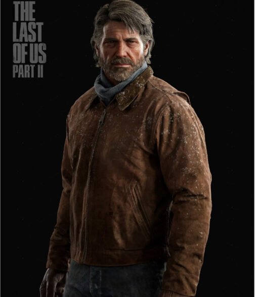 The Last of Us Part II Joel Brown Cotton Jacket - Image 8