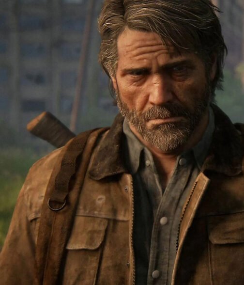 The Last of Us Part II Joel Brown Cotton Jacket - Image 11