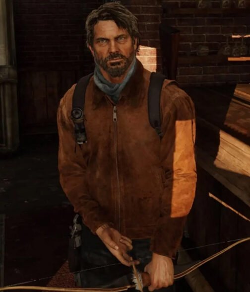 The Last of Us Part II Joel Brown Cotton Jacket - Image 12