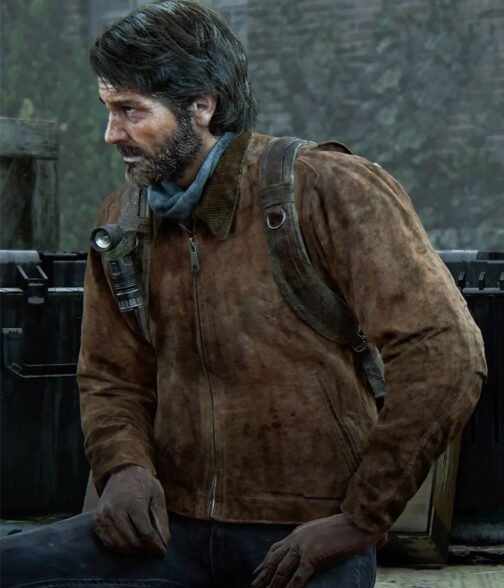 The Last of Us Part II Joel Brown Cotton Jacket - Image 13