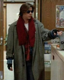 The Breakfast Club Judd Nelson Wool Coat