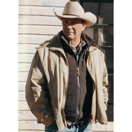 Kevin Costner Yellowstone Western Jacket - Image 5