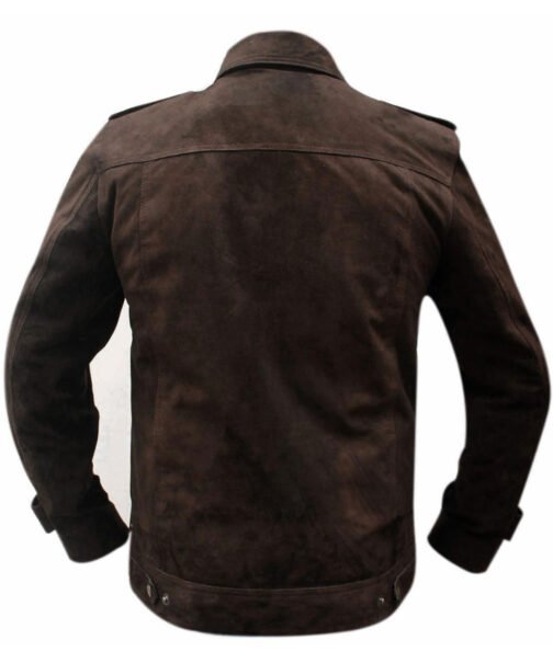 John Lennon The Beatles Suede Jacket - Image 3