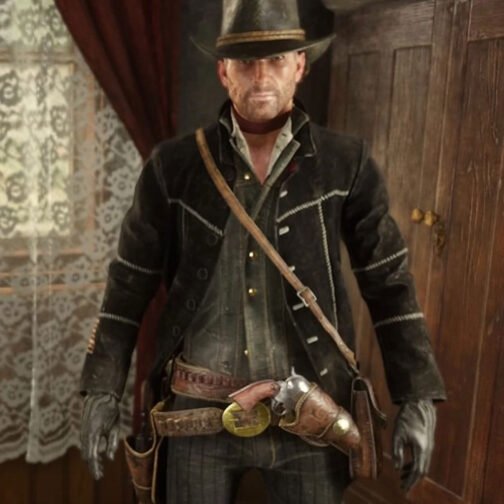 John Marston RDR2 Winter Cowboy Jacket - Image 6