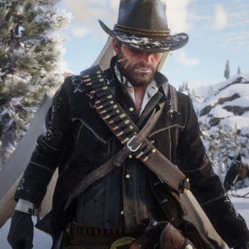 John Marston RDR2 Winter Cowboy Jacket - Image 4