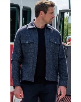 Hudson and Rex Season 5 John Reardon Navy Blue Jacket