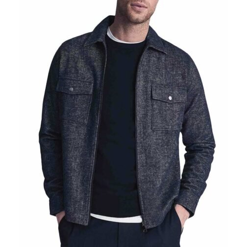 Hudson and Rex Season 5 John Reardon Navy Blue Jacket - Image 5