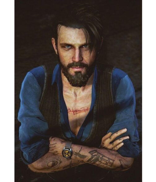 John Seed Far Cry 5 Black Vest - Image 7