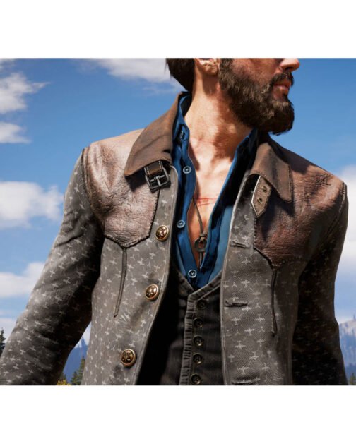John Seed Far Cry 5 Grey Coat - Image 6