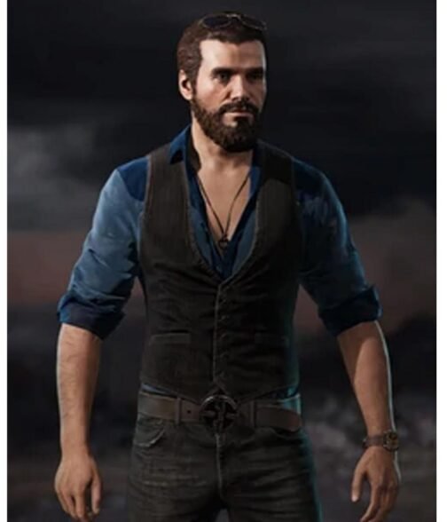 John Seed Far Cry 5 Black Vest - Image 8