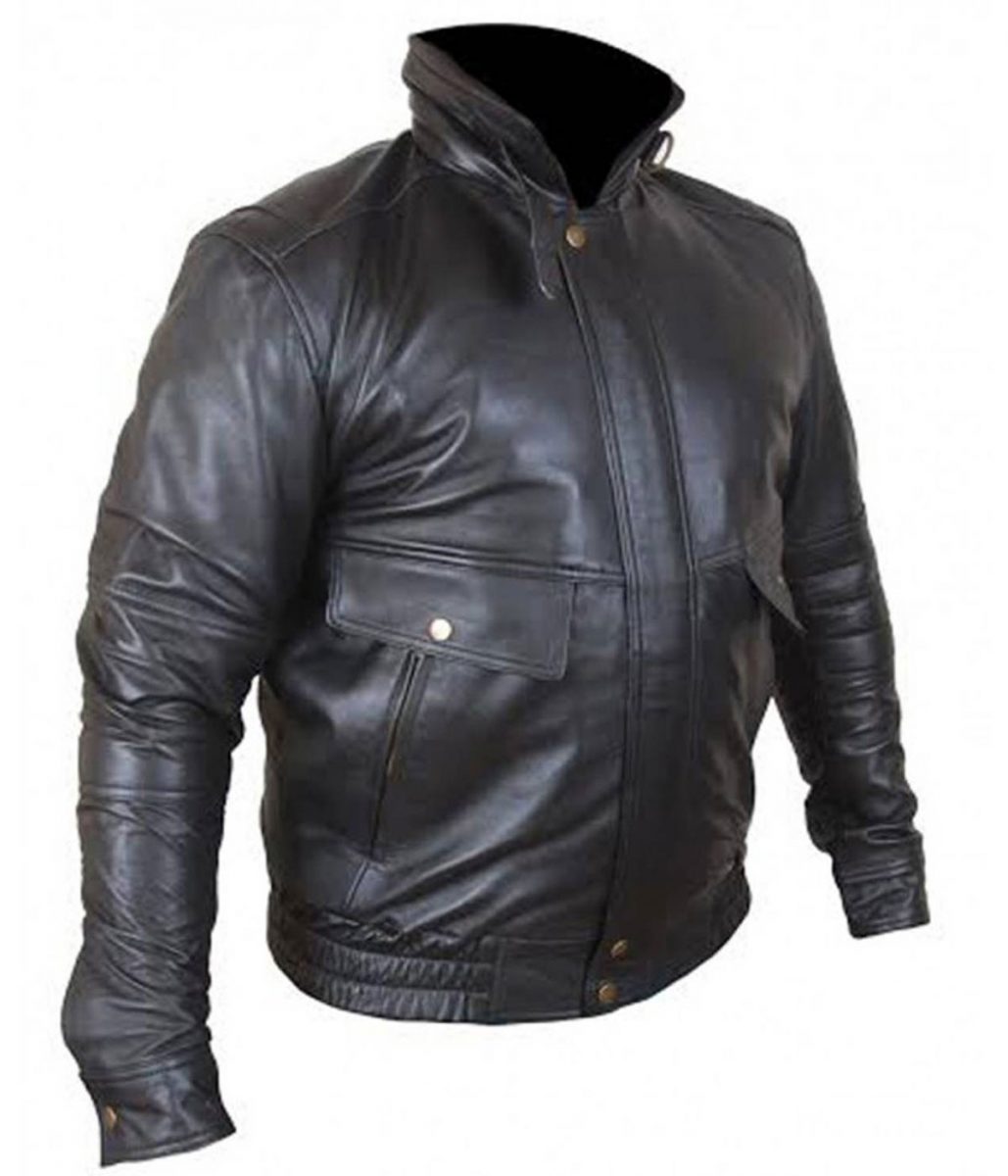 Johnny Depp Black Mass Leather Jacket - Image 3