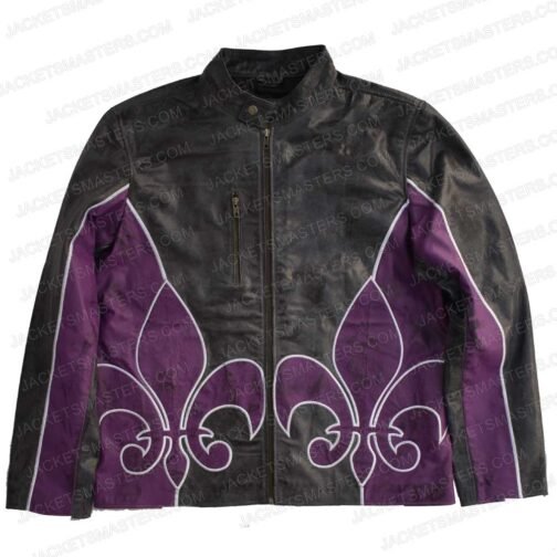 Saints Row Johnny Gat Distressed Leather Jacket