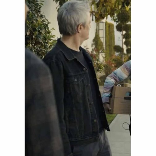 Johnny Knoxville Reboot Black Denim Jacket - Image 7