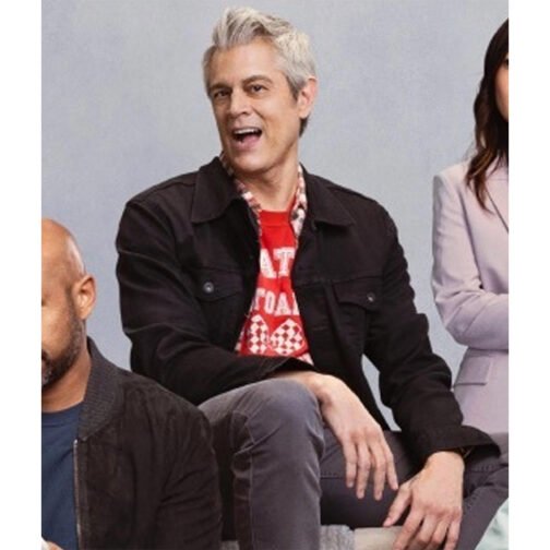 Johnny Knoxville Reboot Black Denim Jacket - Image 5