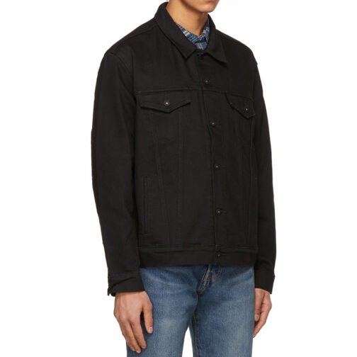 Johnny Knoxville Reboot Black Denim Jacket - Image 4