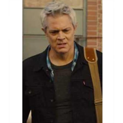 Johnny Knoxville Reboot Black Denim Jacket - Image 8