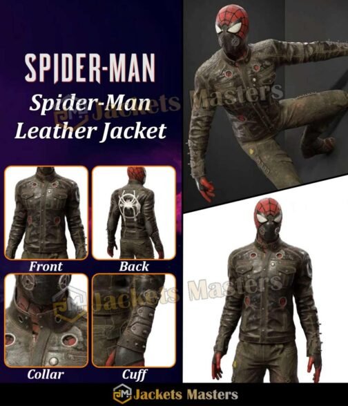 Post Johnson Apocalypse Spider-Man Jacket - Image 10