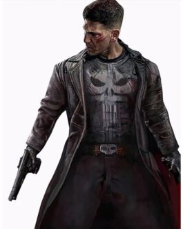 Jon Bernthal The Punisher Leather Coat