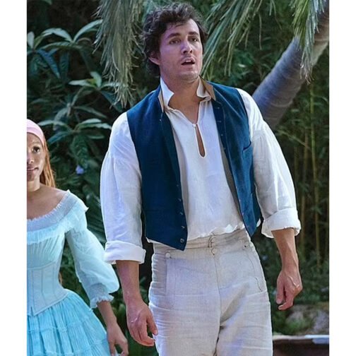 Jonah Hauer-King The Little Mermaid Vest - Image 2