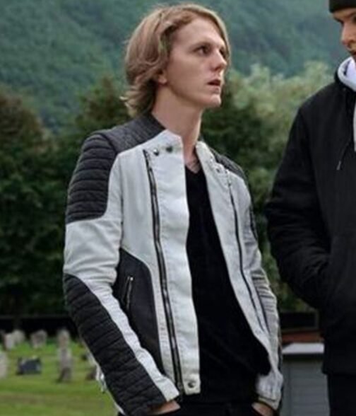 Ragnarok S02 Jonas Strand Gravli Motorcycle Jacket - Image 3