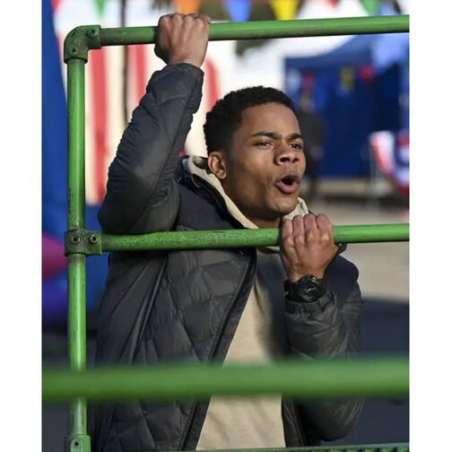 Jordan Calloway Fire Country Quilted Jacket - Image 7