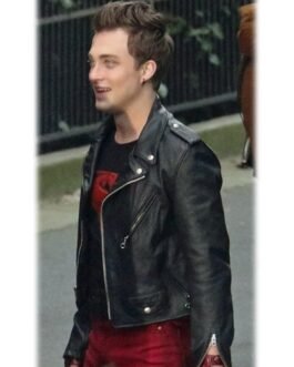 Jordan Elsass Superman and Lois Biker Leather Jacket