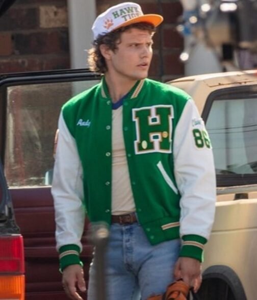 Stranger Things Joseph Quinn Letterman Jacket - Image 5