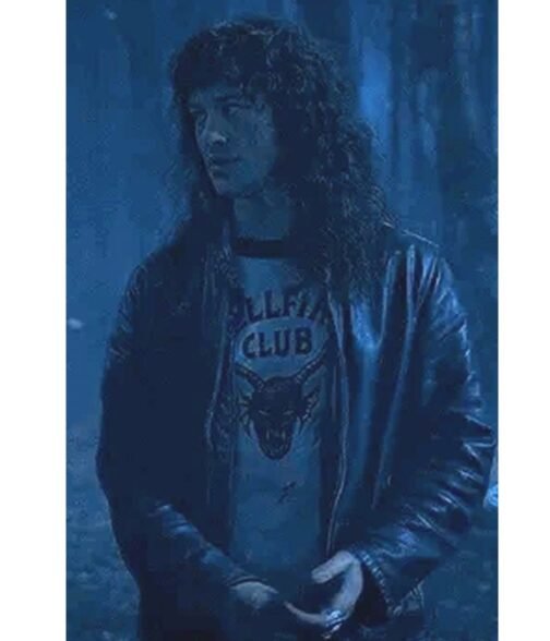 Stranger Things S04 Joseph Quinn Black Leather Jacket - Image 20