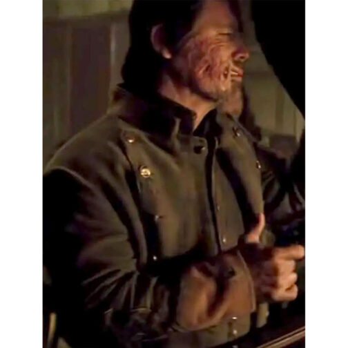 Jonah Hex Josh Brolin Wool Blue Coat - Image 6