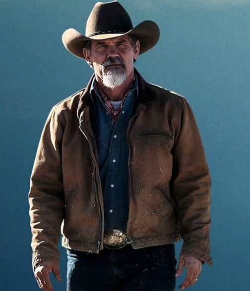 Josh Brolin Outer Range Brown Cotton Jacket - Image 3
