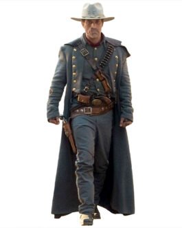 Jonah Hex Josh Brolin Wool Blue Coat