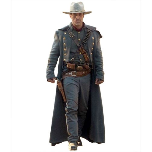 Jonah Hex Josh Brolin Wool Blue Coat