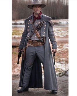 Jonah Hex Josh Brolin Wool Blue Coat