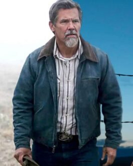 Outer Range Josh Brolin Cotton Blue Jacket