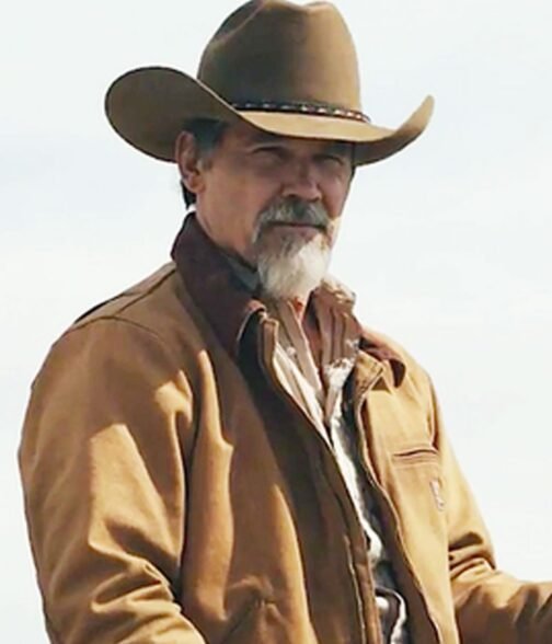 Josh Brolin Outer Range Brown Cotton Jacket - Image 4