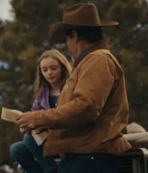 Josh Brolin Outer Range Brown Cotton Jacket - Image 8