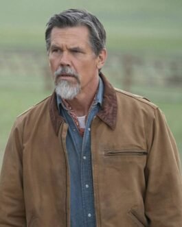 Josh Brolin Outer Range Brown Cotton Jacket
