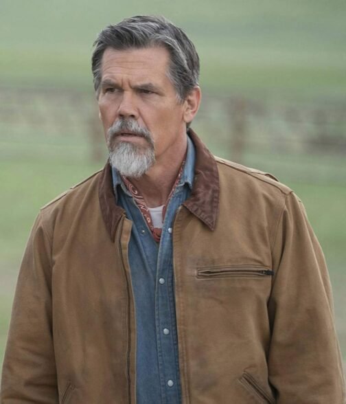 Josh Brolin Outer Range Brown Cotton Jacket - Image 2