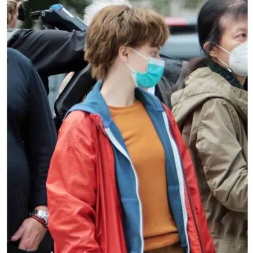Lyle Lyle Crocodile Winslow Fegley Orange Jacket - Image 8
