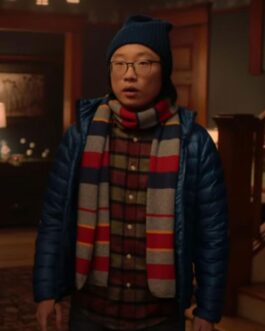 Jimmy O Yang Love Hard  Puffer Jacket