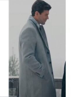 The Hating Game Austin Stowell Wool Coat