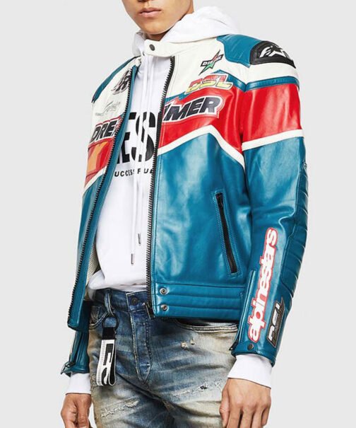 Dreamer Juice Wrld Bandit Ft. NBA Youngboy Biker Jacket - Image 4