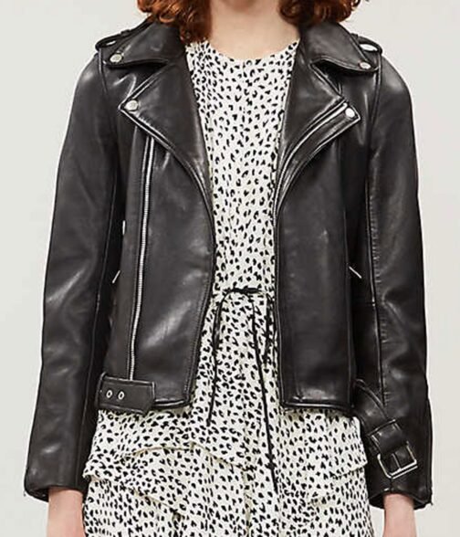 Yellowjackets Juliette Lewis Black Leather Jacket - Image 3