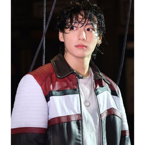 Jung Kook Seven Feat Latto Leather Jacket - Image 2