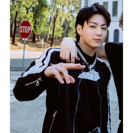 Jungkook BTS 3D Ft Jacket - Image 8