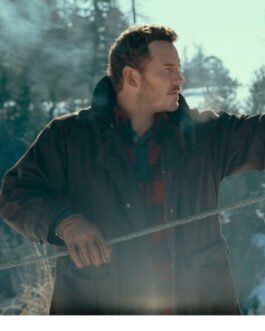 Chris Pratt Jurassic World Dominion Cotton Brown Coat