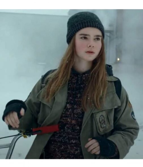 Isabella Sermon Jurassic World Dominion Cotton Green Jacket - Image 15